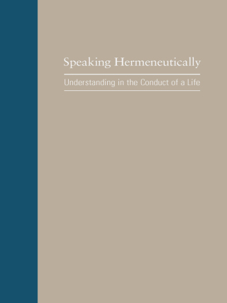 Speaking Hermeneutically
