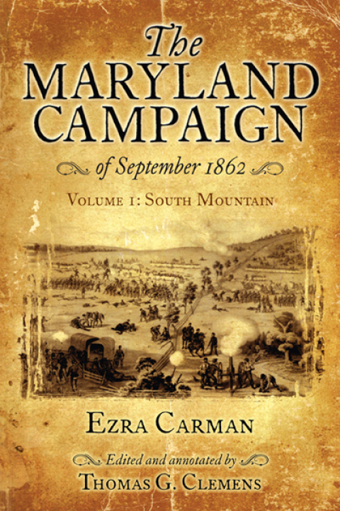 Cover image for book The Maryland Campaign of September 1862, Volume I