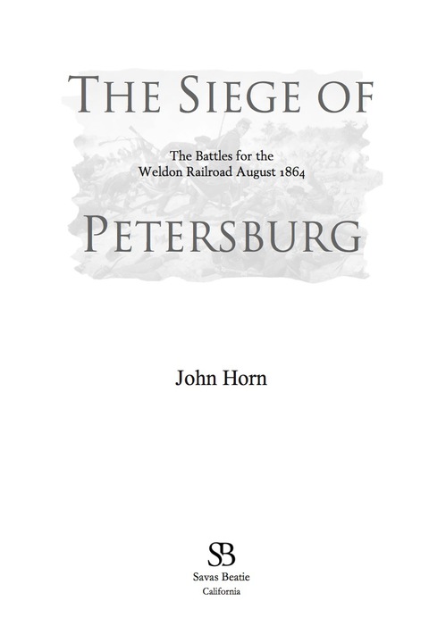 Cover image for book The Siege of Petersburg
