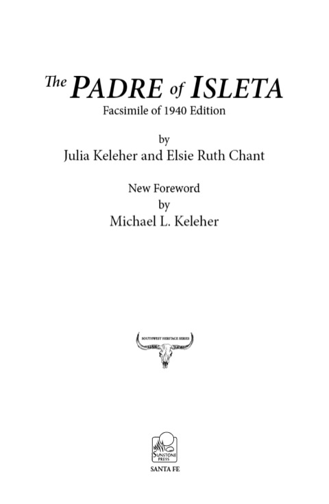 Cover image for book The Padre of Isleta