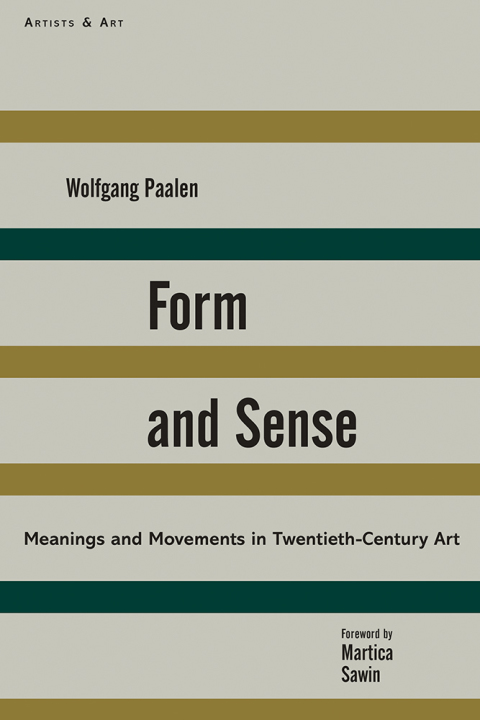 Cover image for book Form and Sense