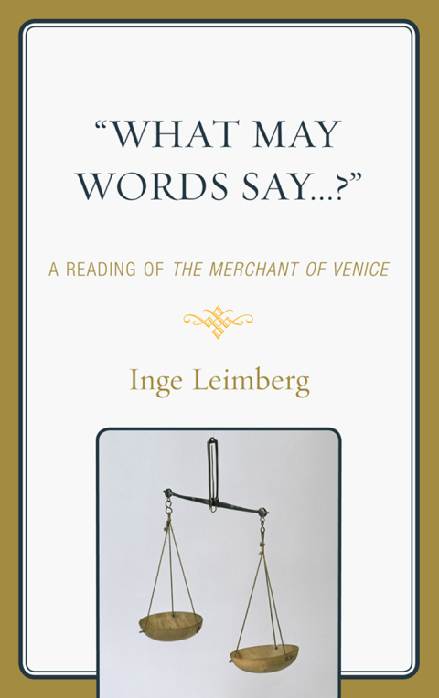 Cover image for book 'What May Words Say . . . ?'