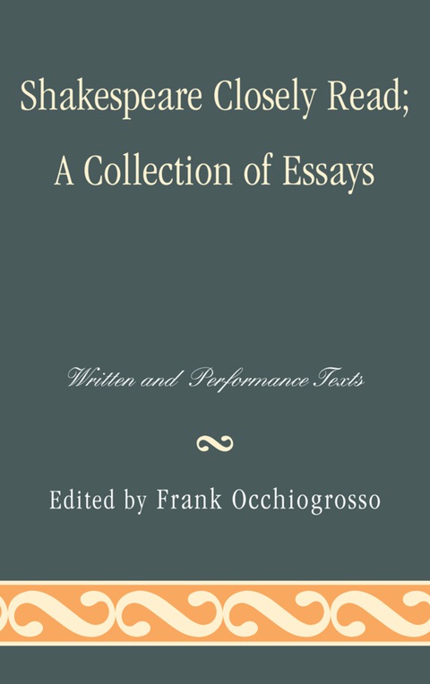 Cover image for book Shakespeare Closely Read