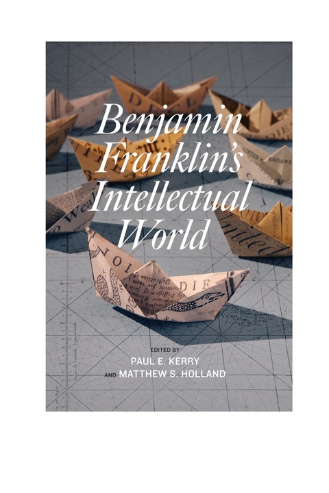 Cover image for book Benjamin Franklin's Intellectual World