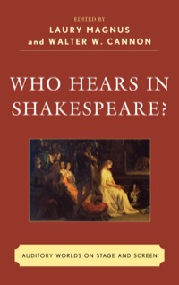 Cover image: Who Hears in Shakespeare? 9781611474749
