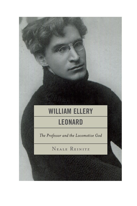 Cover image for book William Ellery Leonard