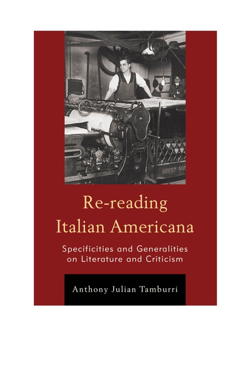 Cover image for book Re-reading Italian Americana