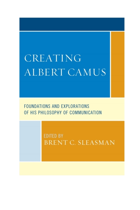 Cover image for book Creating Albert Camus