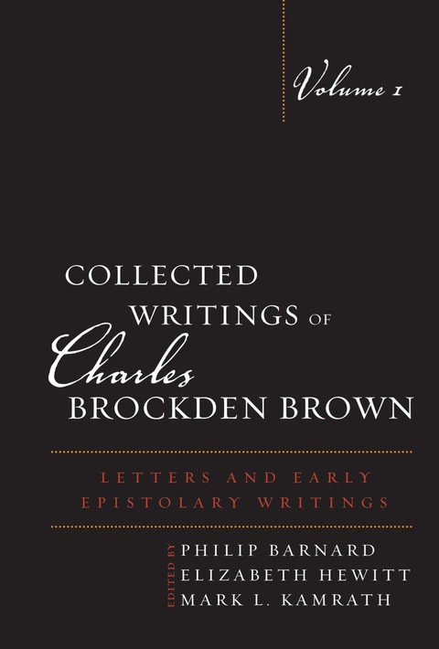 Cover image for book Collected Writings of Charles Brockden Brown
