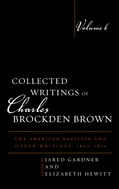 Cover image for book Collected Writings of Charles Brockden Brown