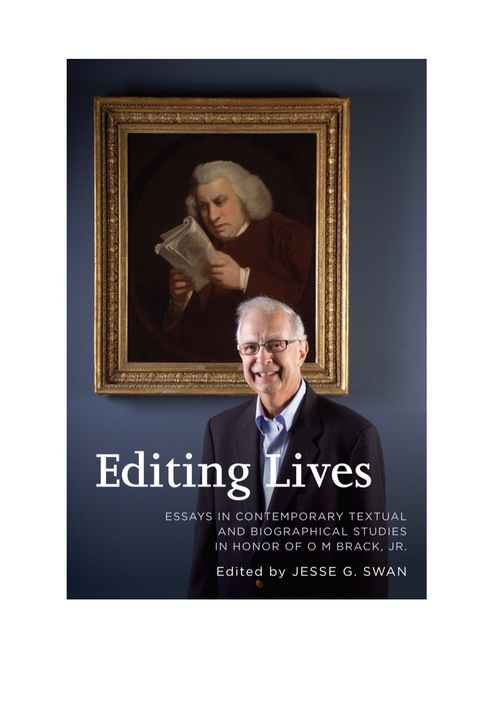 Cover image for book Editing Lives