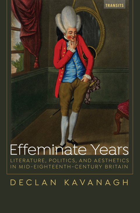 Cover image for book Effeminate Years