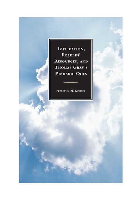 Cover image for book Implication, Readers' Resources, and Thomas Gray's Pindaric Odes