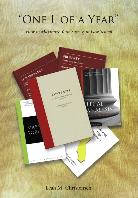 Cover image for book "One L of a Year": How to Maximize Your Success in Law School