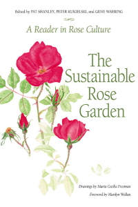 Cover image: The Sustainable Rose Garden 9781935149163