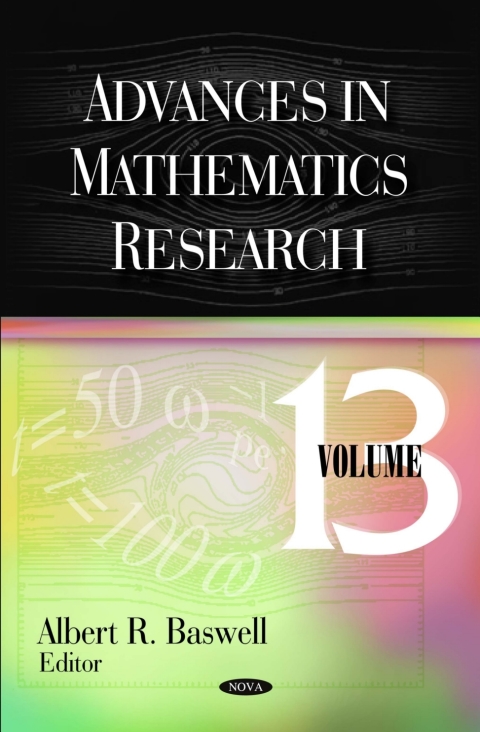 Cover image for book Advances in Mathematics Research. Volume 13