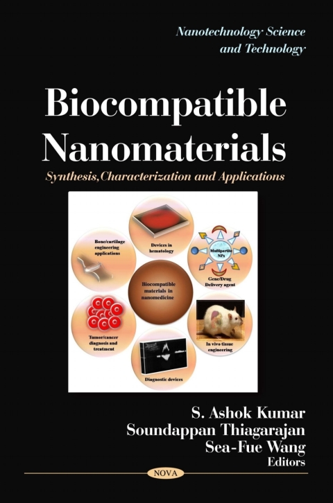 Cover image for book Biocompatible Nanomaterials: Synthesis, Characterization and Applications