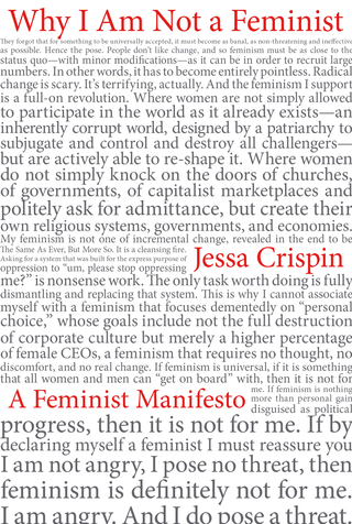 Why I Am Not a Feminist