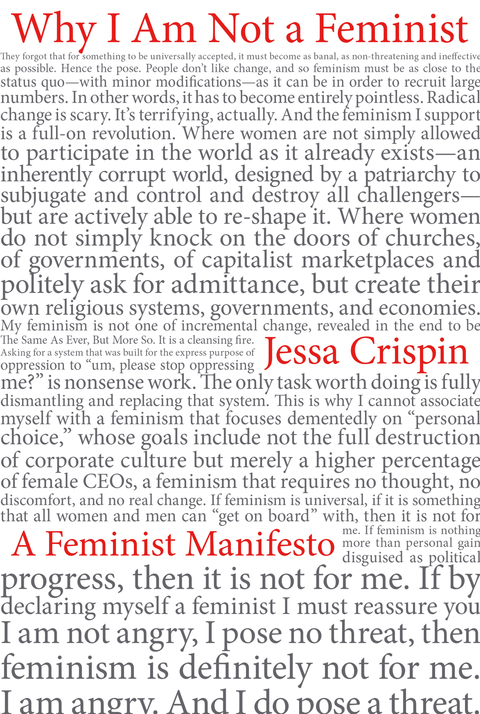 Cover image for book Why I Am Not a Feminist