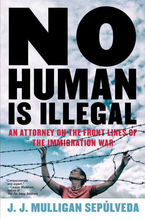 Cover image for book No Human Is Illegal