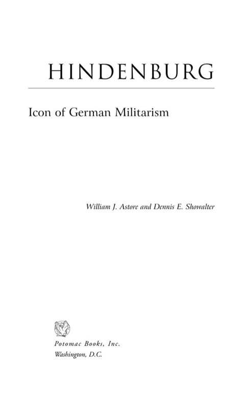 Cover image for book Hindenburg