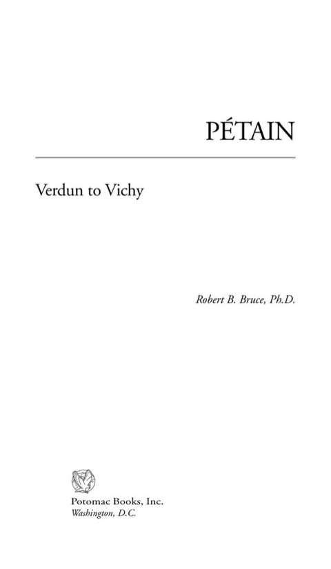 Cover image for book Petain