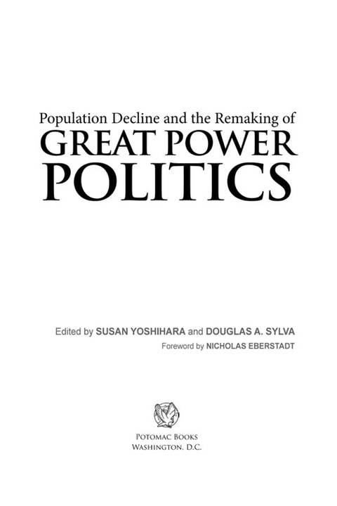 Cover image for book Population Decline and the Remaking of Great Power Politics