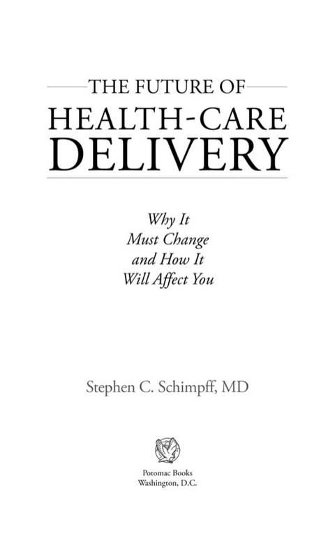 Cover image for book The Future of Health-Care Delivery