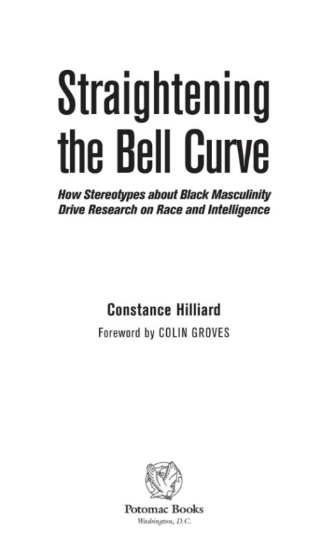 Cover image for book Straightening the Bell Curve