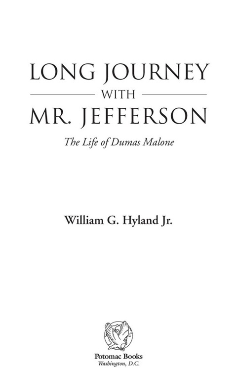 Cover image for book Long Journey with Mr. Jefferson
