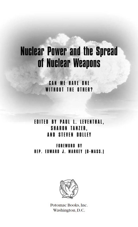 Cover image for book Nuclear Power and the Spread of Nuclear Weapons