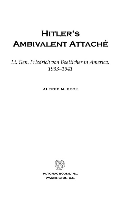 Cover image for book Hitler's Ambivalent Attaché