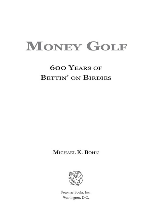 Cover image for book Money Golf