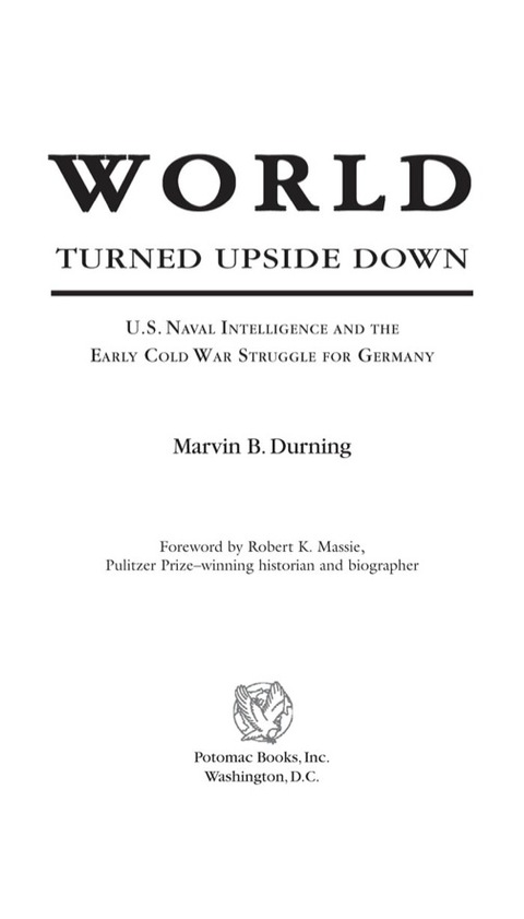 Cover image for book World Turned Upside Down