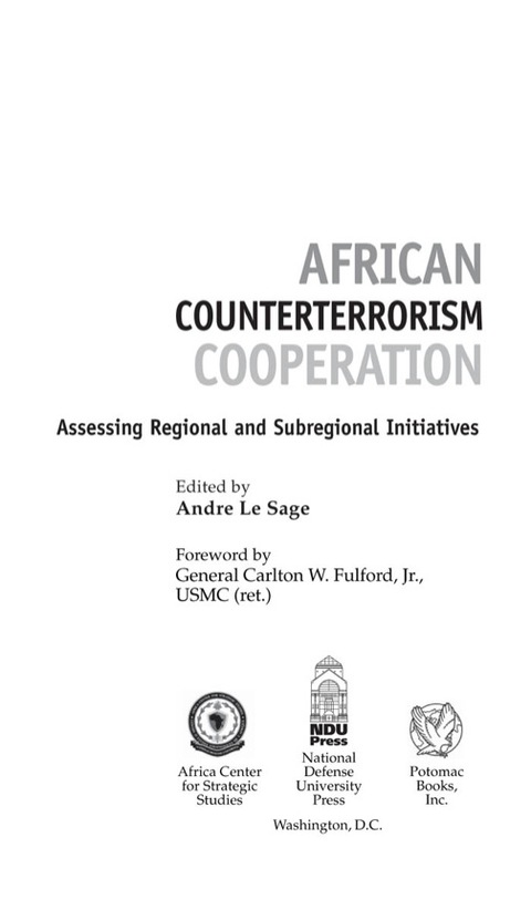 Cover image for book African Counterterrorism Cooperation