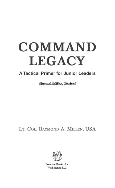 Cover image for book Command Legacy