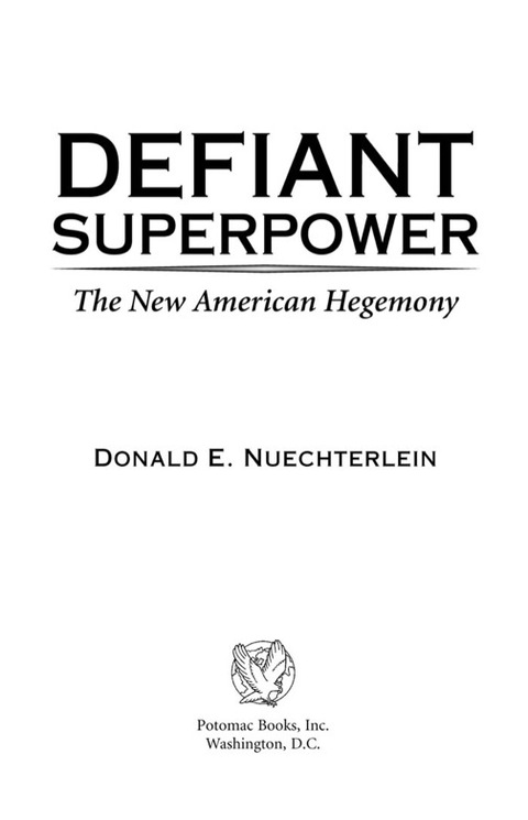 Cover image for book Defiant Superpower