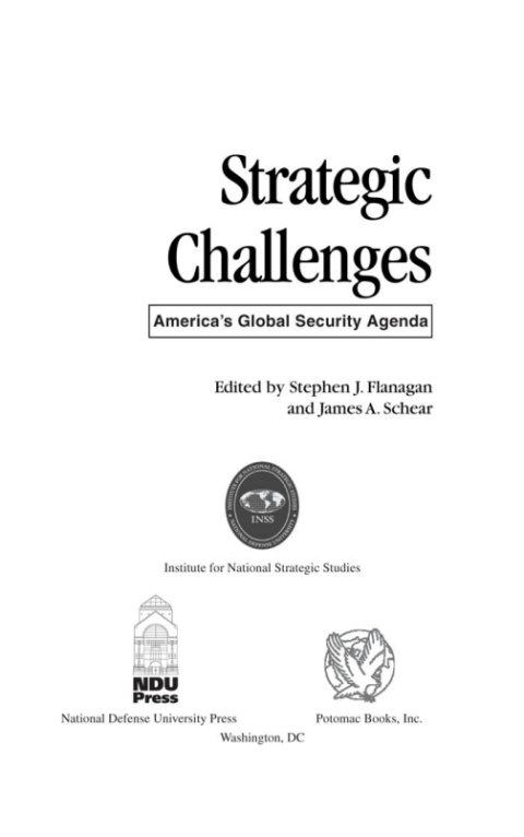 Cover image for book Strategic Challenges