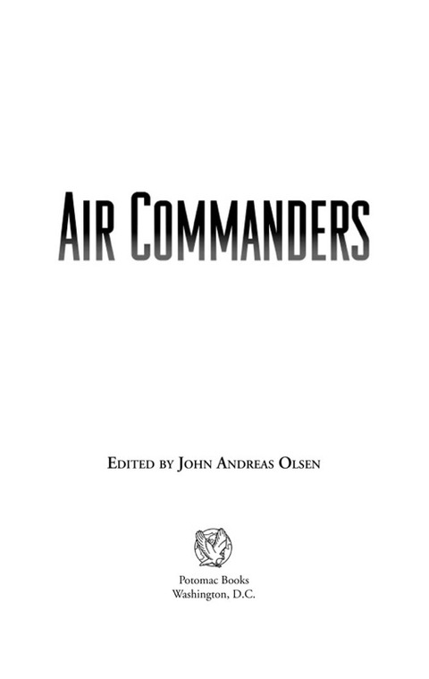 Cover image for book Air Commanders