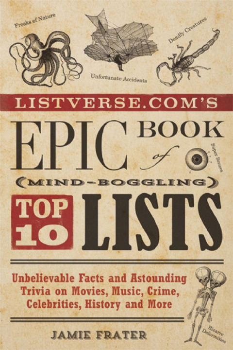 Cover image for book Listverse.com's Epic Book of Mind-Boggling Top 10 Lists