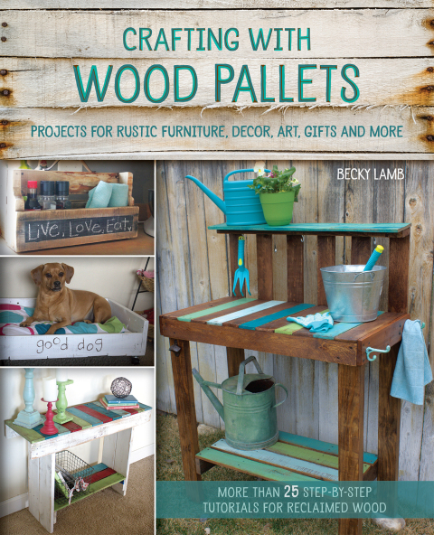Cover image for book Crafting with Wood Pallets