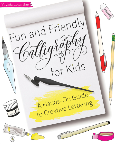 Cover image for book Fun and Friendly Calligraphy for Kids