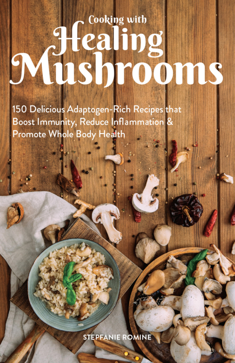 Cover image for book Cooking With Healing Mushrooms