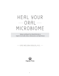 صورة الغلاف: Heal Your Oral Microbiome 9781612439006