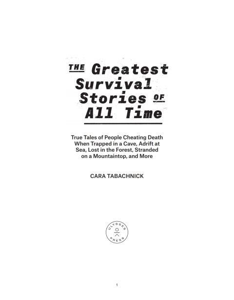 Cover image for book The Greatest Survival Stories of All Time