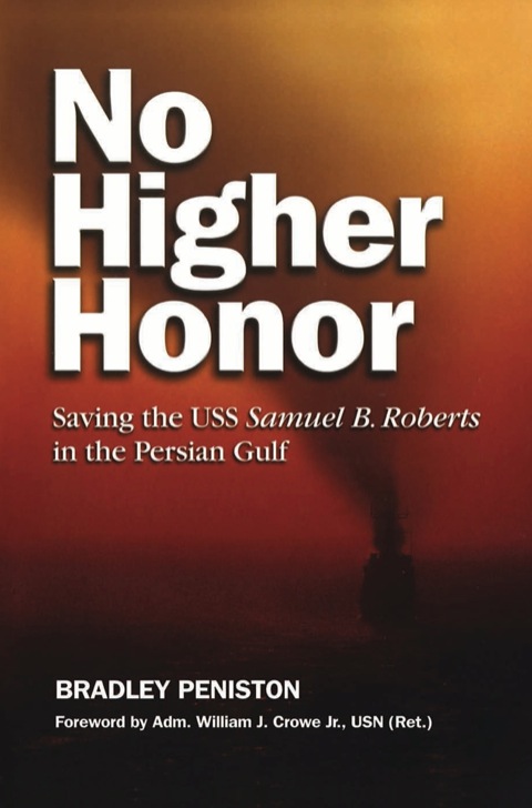 Cover image for book No Higher Honor