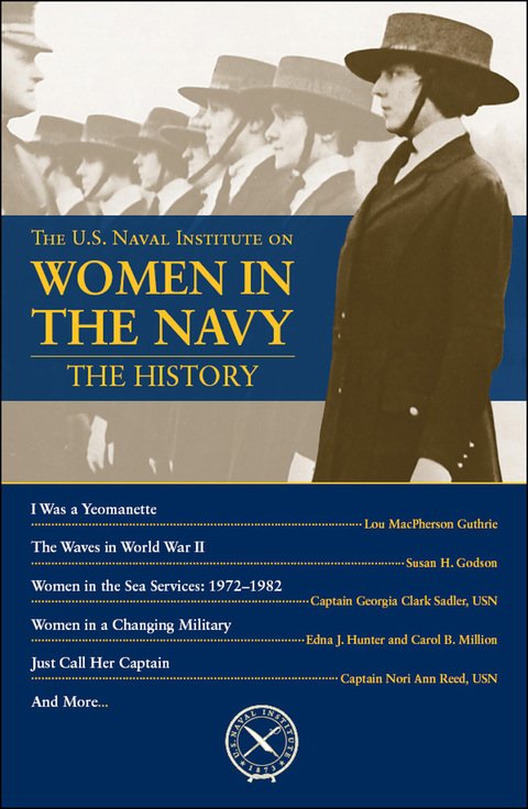 Cover image for book The U.S. Naval Institute on Women in Navy: History