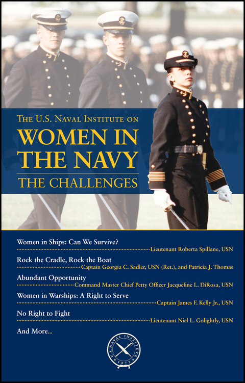 Cover image for book The U.S. Naval Institute on Women in Navy: Challenges