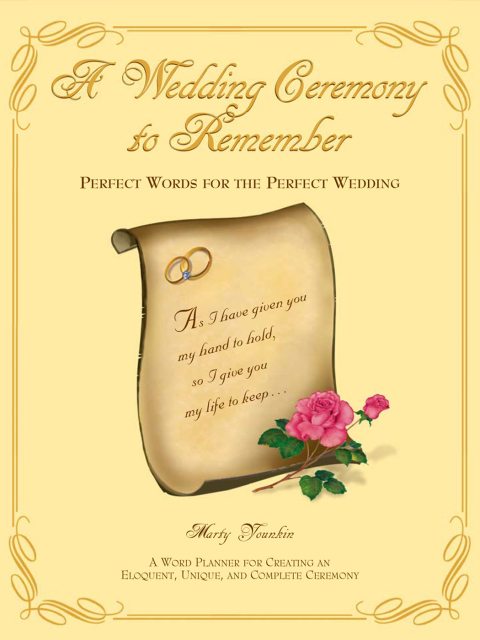 Cover image for book A Wedding Ceremony to Remember
