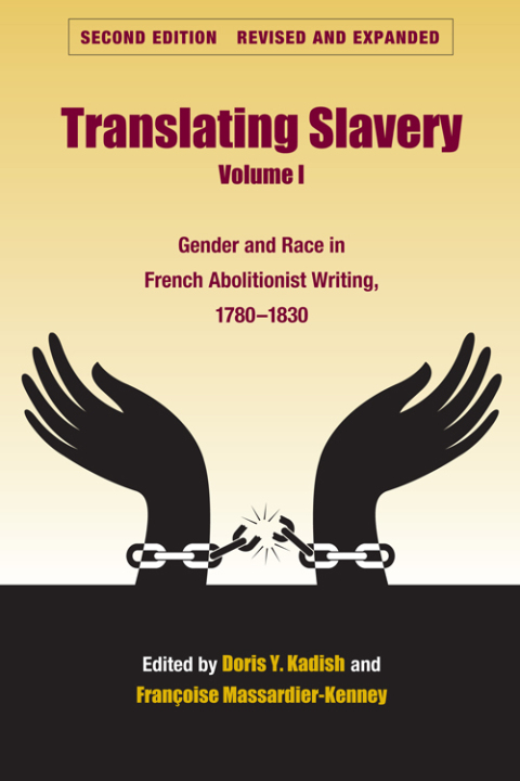 Cover image for book Translating Slavery, Volume 1